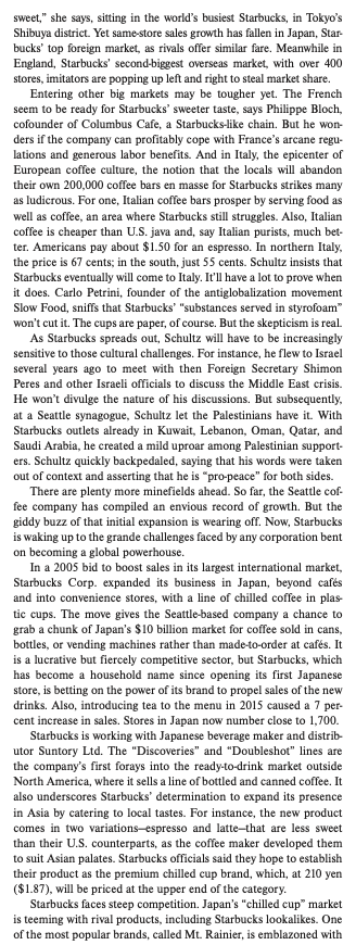 Case study analysis: What is the case about