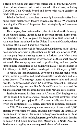 Case study analysis: What is the case about