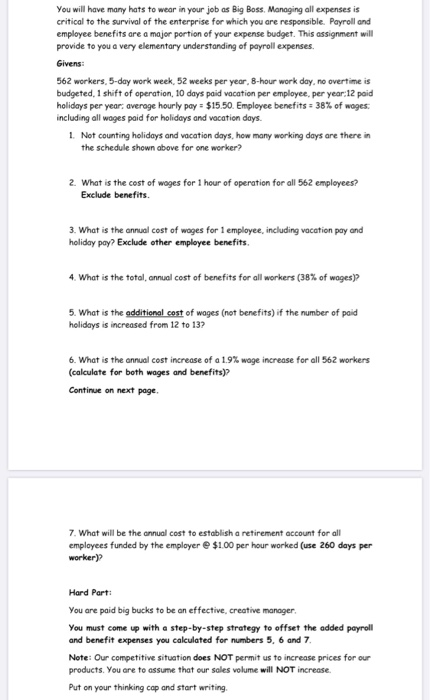 help with this assignment please You will have