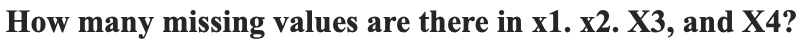 PLEASE ANSWER WILL RATEE How many missing values
