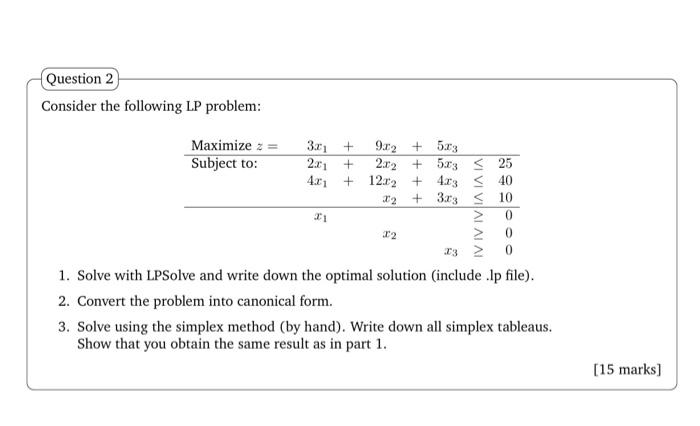 2. Please provide clear and concice answers with