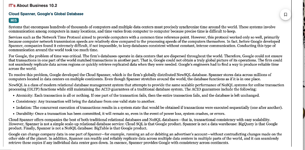 Question: Can you think of ways in which Cloud