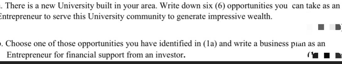 . There is a new University built in your area.