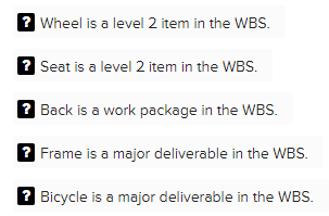 For a project in which you are going to build a