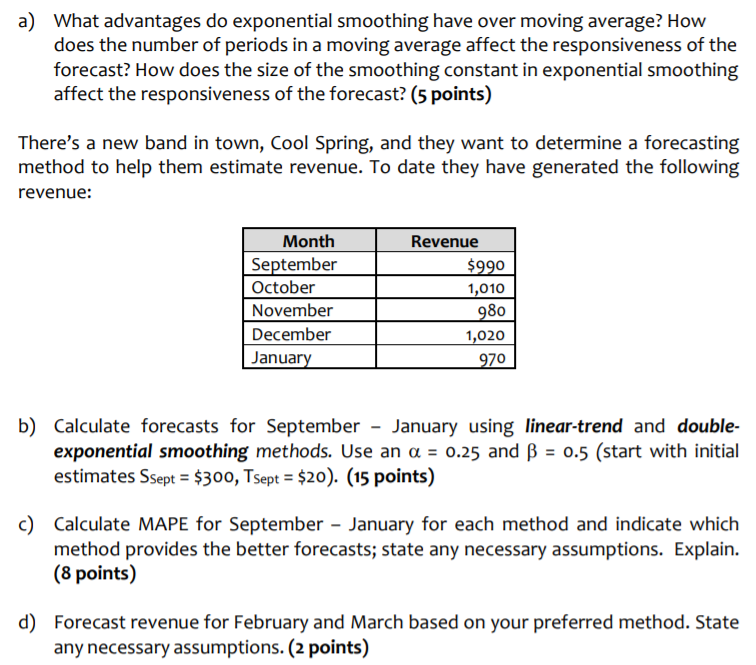Please do not use excel. I will dislike the