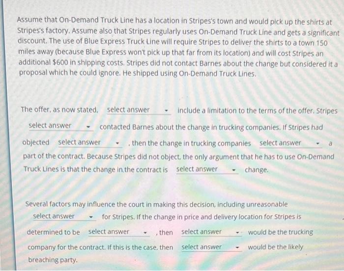 Identifying the Facts and Issues From the