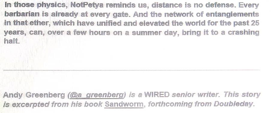 Based on the article above, answer the following