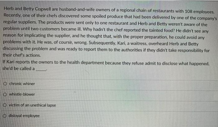 Herb and Betty Cogwell are husband-and-wife