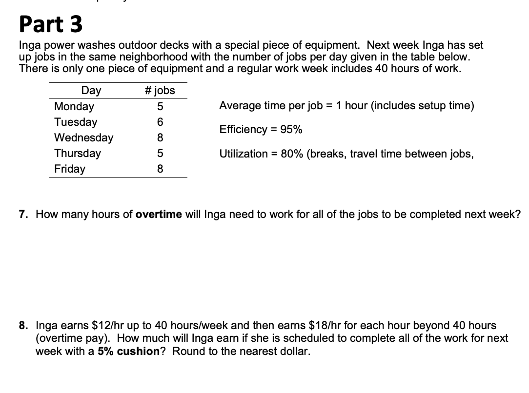 Part 3 Inga power washes outdoor decks with a