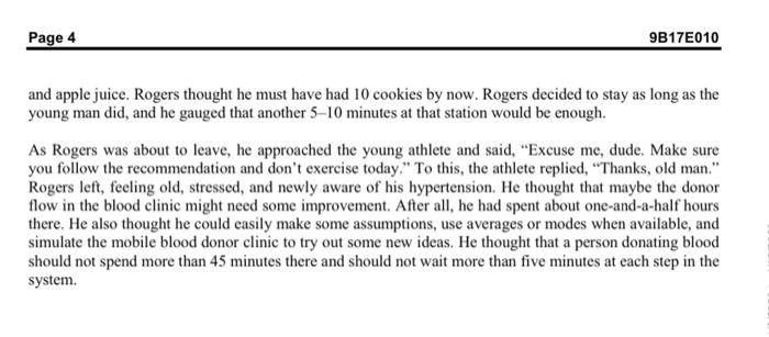 q-Build a Spreadsheet Process Analysis using a
