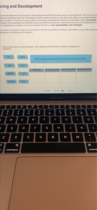 Training and development are among the most