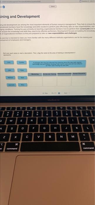 Training and development are among the most