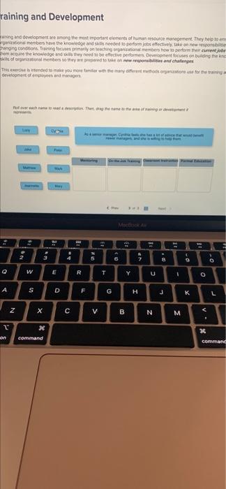 Training and development are among the most