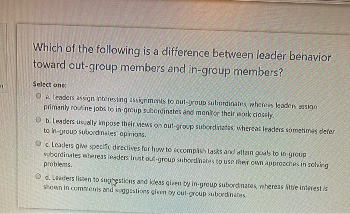 Which of the following is a difference between