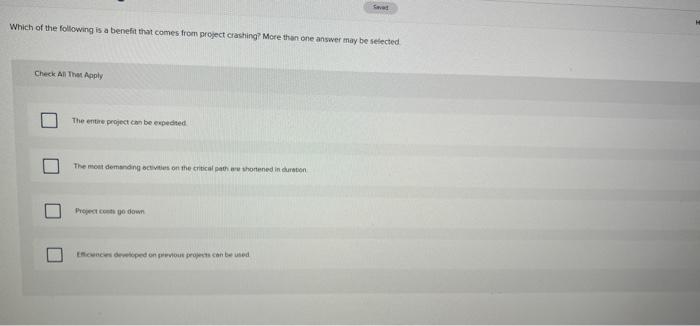 What are the specific advantages of a PERT