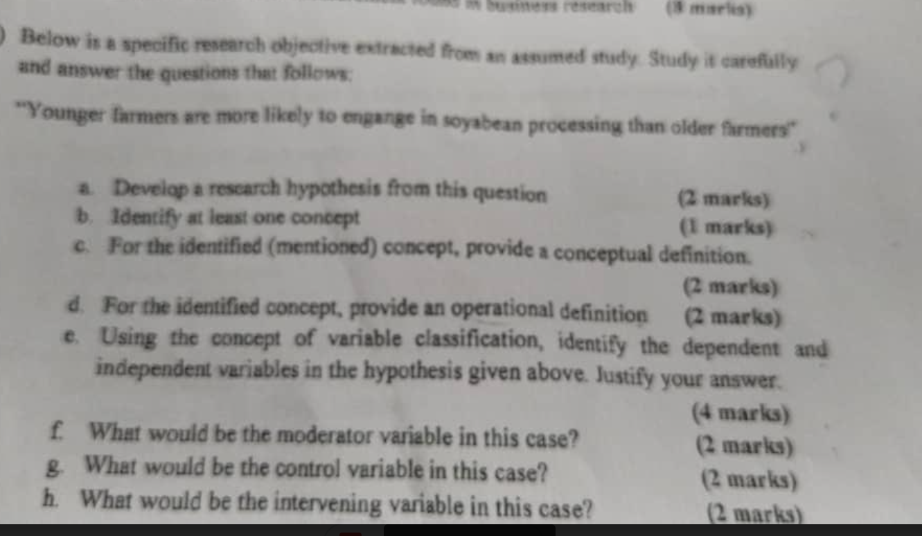 (marlis) Below is a specific research objective