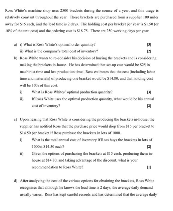 Please answer ALL questions. Please ensure the