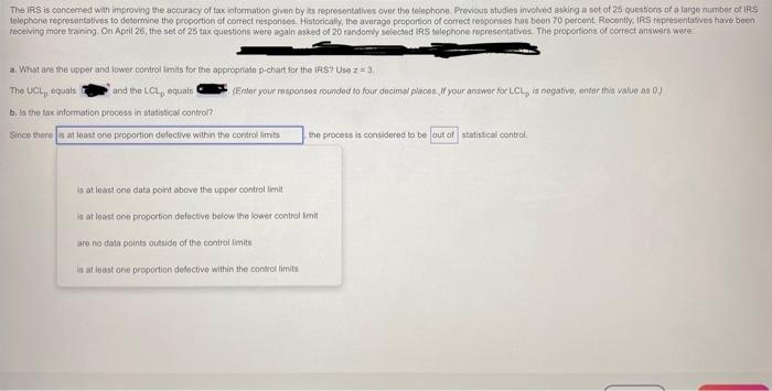 The IRS is with improving the accuracy of