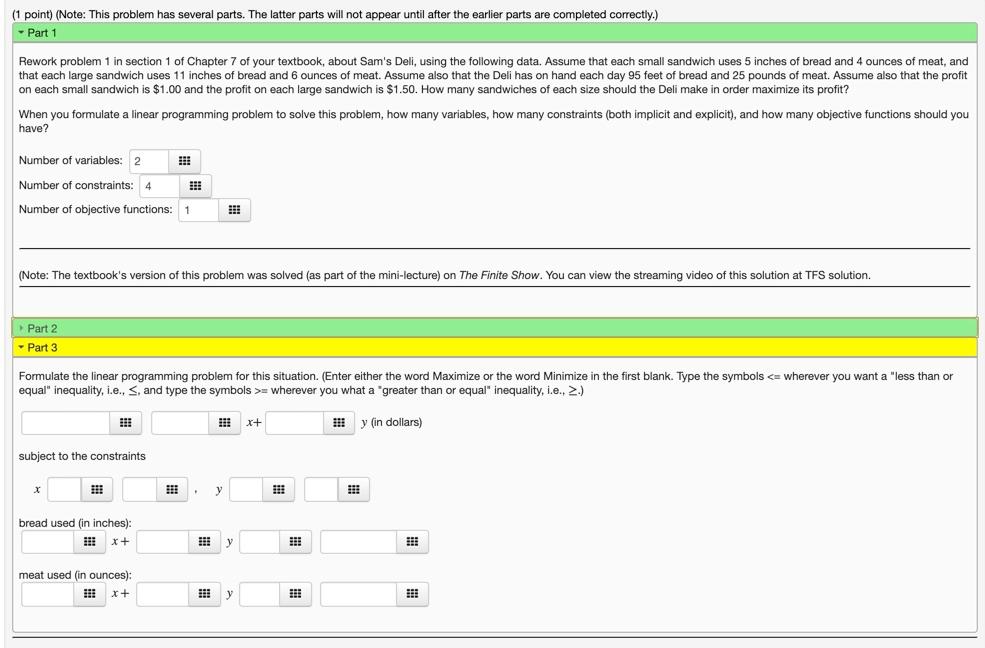 Assume that the company produces 100 pound sacks