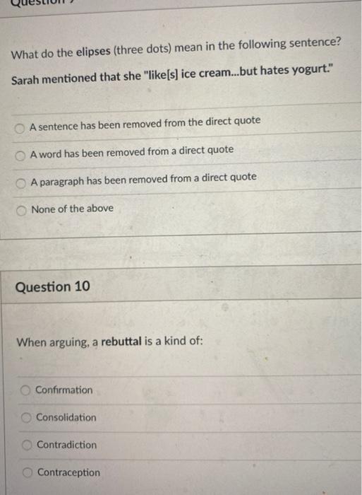 What do the elipses (three dots) mean in the