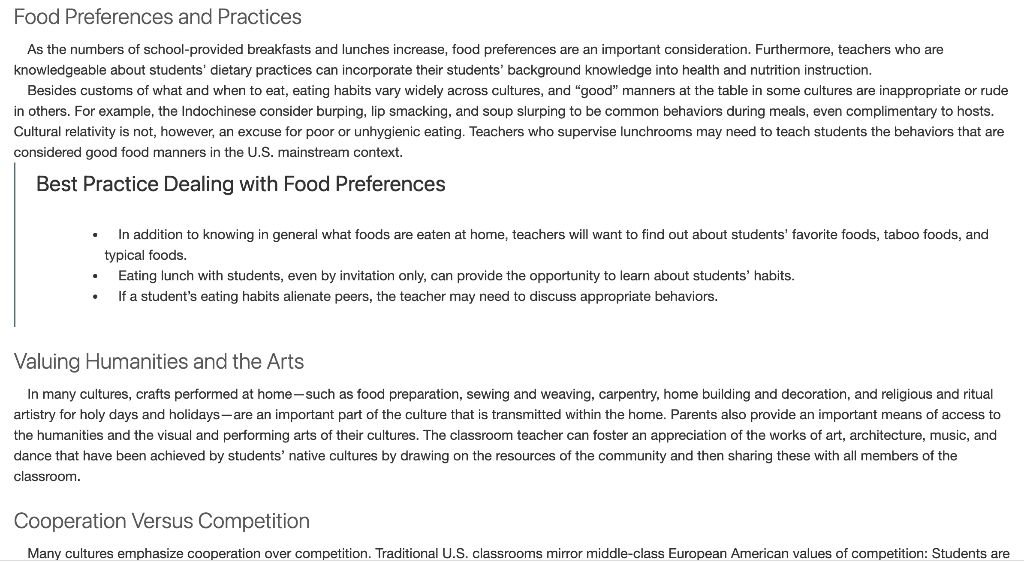 Question: Consider the examples in this article;