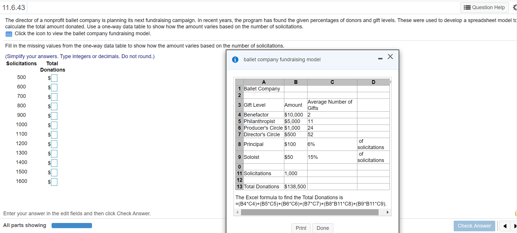 11.6.43 s Question Help The director of a