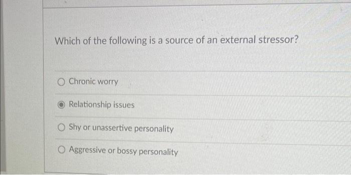 Which of the following is a source of an external