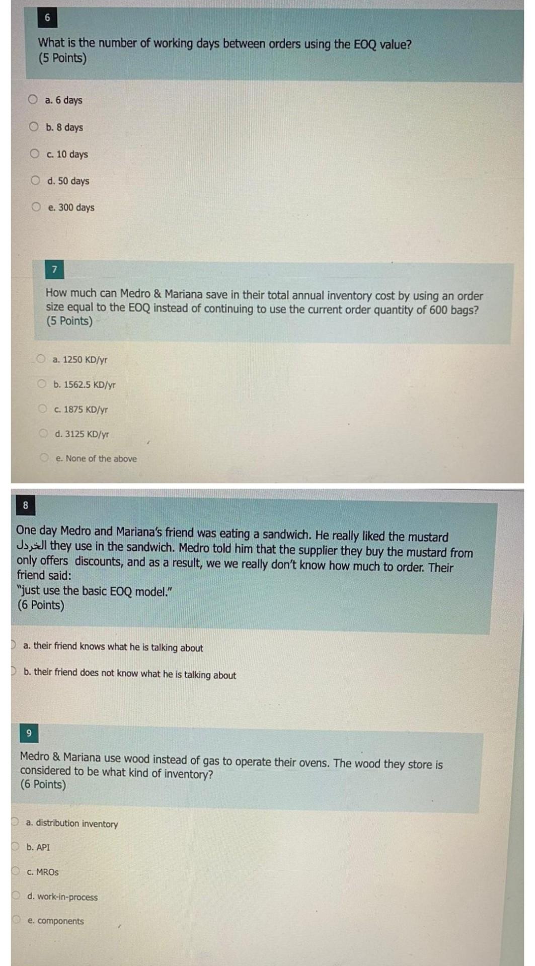 please solve this 3 Answer questions 3 to 7 based