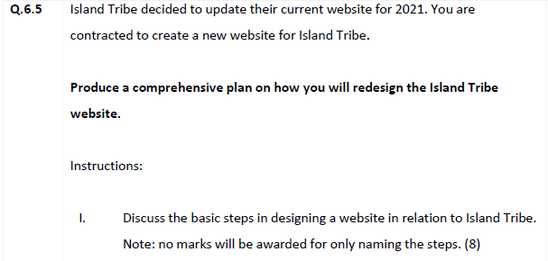 Only basic steps and explanations Read the