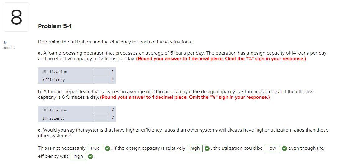 Need help with A & B please. Thanks! 8 Problem