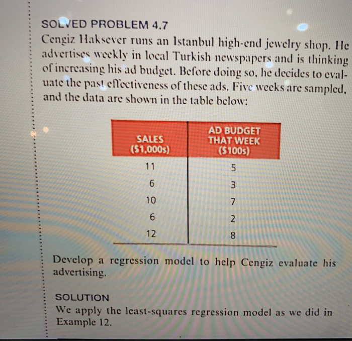 full answer pls SOLVED PROBLEM 4.7 Cengiz