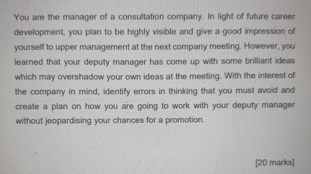 ******QUESTION REQUIREMENT****** - identify