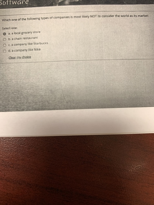 y Software One reason advertising can be