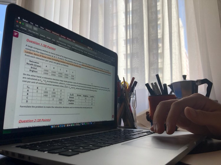 Question 1.30 Points compris fermenthe from each