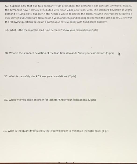 Q2. All facts from Q1 remain the same except now