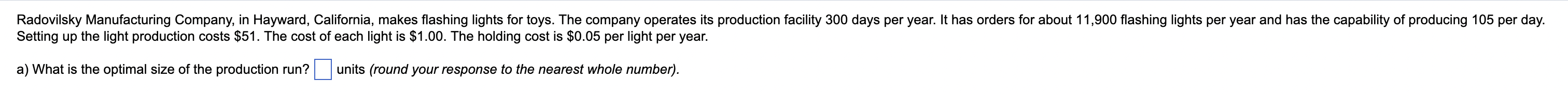 Radovilsky Manufacturing Company, in Hayward,