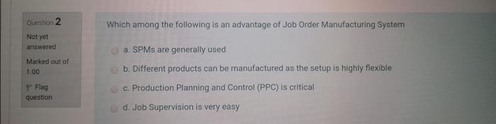 l have final quickly Which among the following is