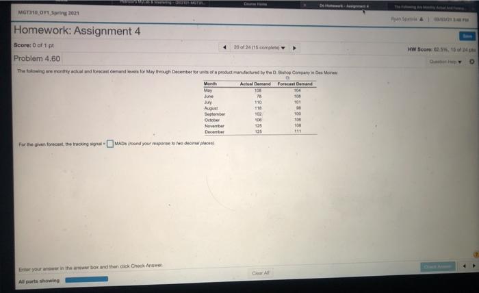 INTEL MGT100V1 Spring 2021 HW Score23. 154