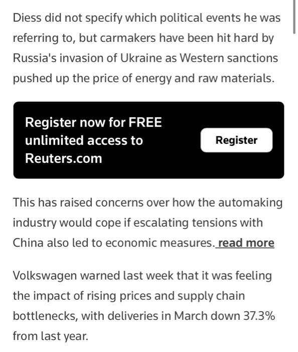 Please review the article below and post a one