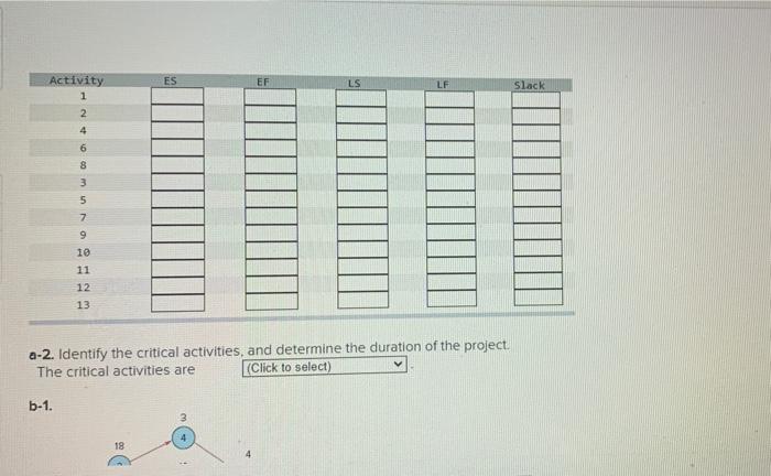 For each of the problems listed below, determine