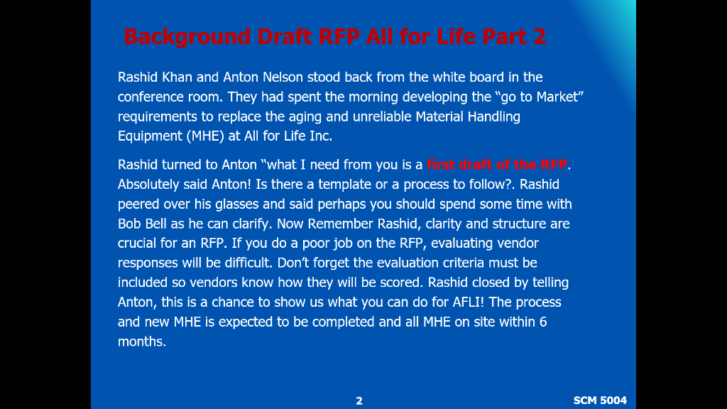 Please write an answer for VENDOR INSTRUCTIONS (