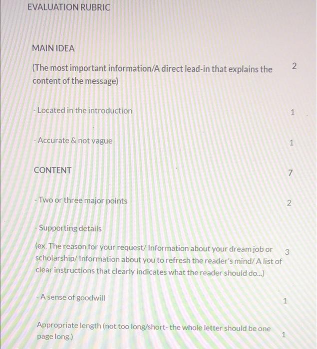 Write a letter requesting a recommendation from