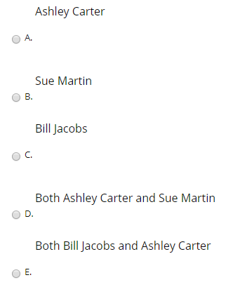 The vice president of Harling Equipment needs to