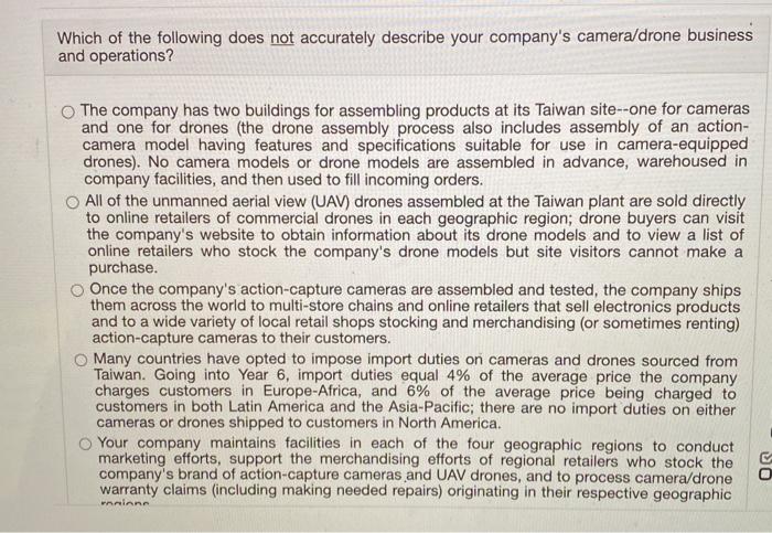 Which of the following does not accurately