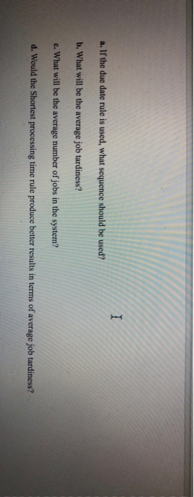 Question 3: The Budd Gear Co, specializes in