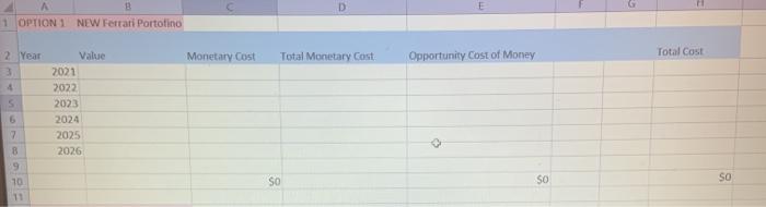 Please calculate the cost of switching from a