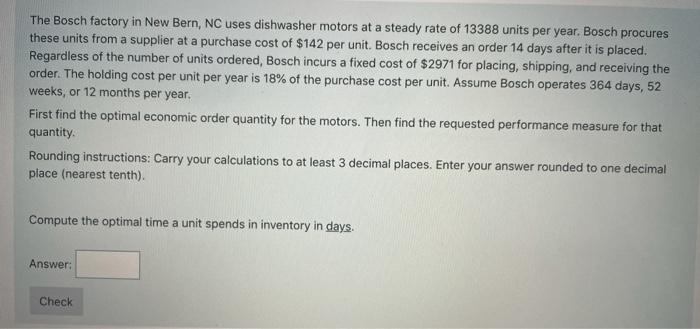 The Bosch factory in New Bern, NC uses dishwasher