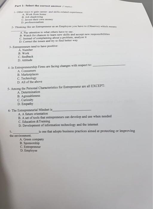 please solution this MCQ A. Hork from hotne F1.