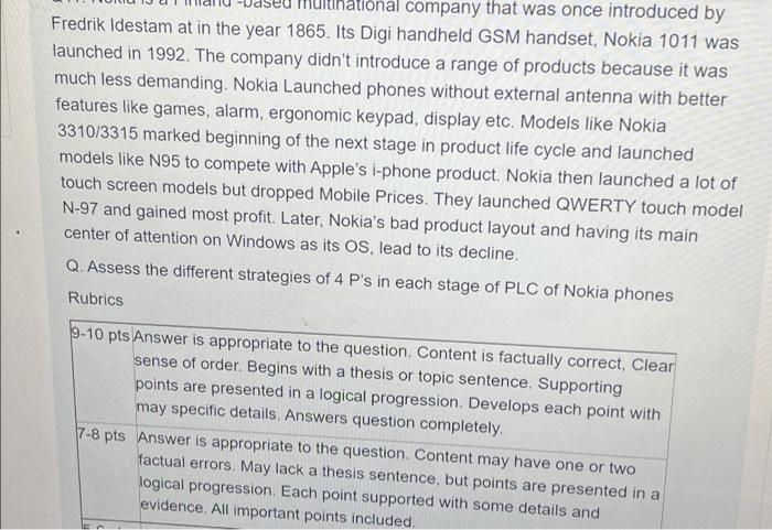 company that was once introduced by Fredrik