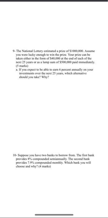 Question di: Read the following case, and the